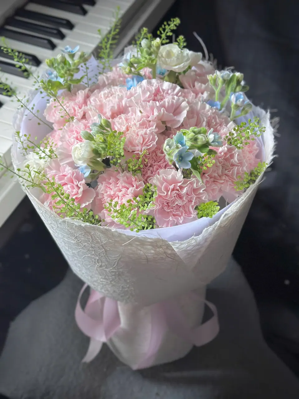 Vườn Pastel Trong Sương